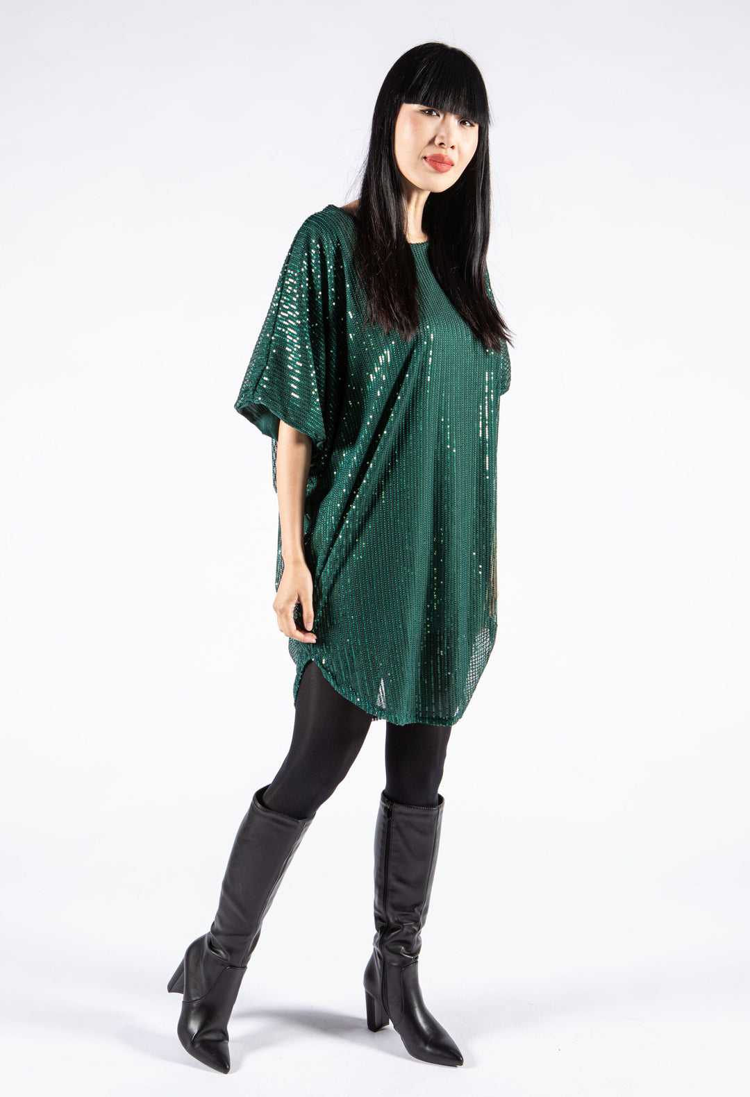 Sequin Stripe Tunic