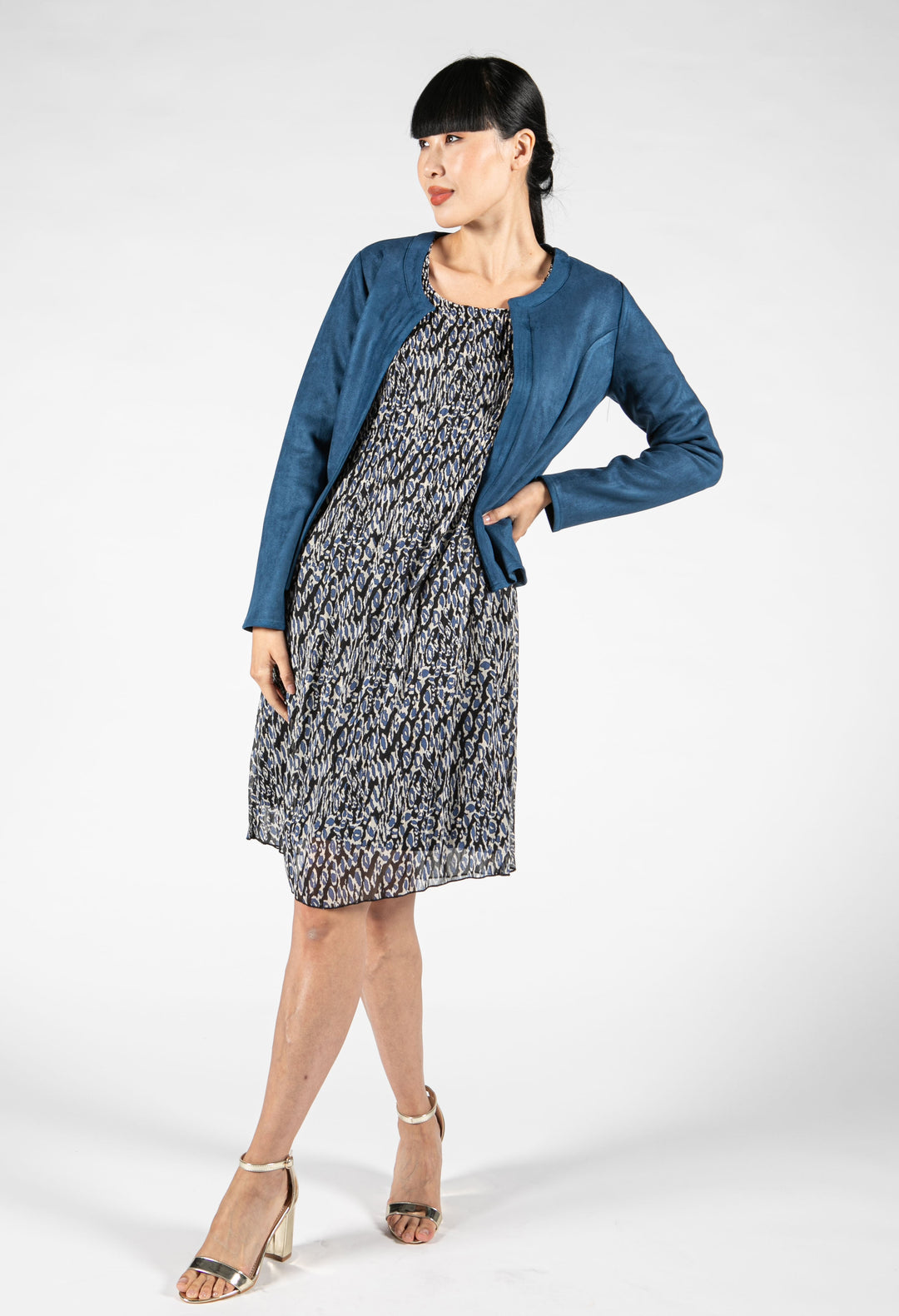 Leo Plisse Dress