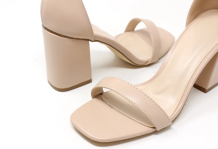 Open Toe Block Heel