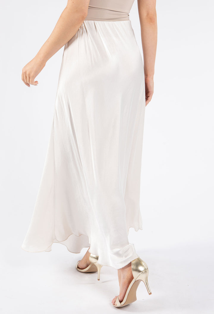 Satin Feel Maxi Skirt