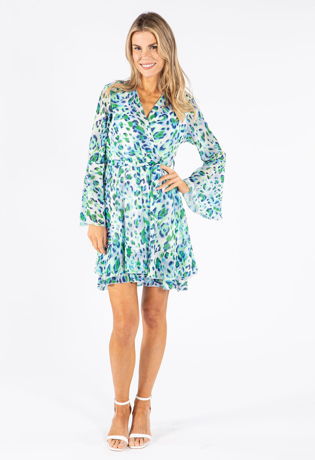 Harper Dress in Leo Print