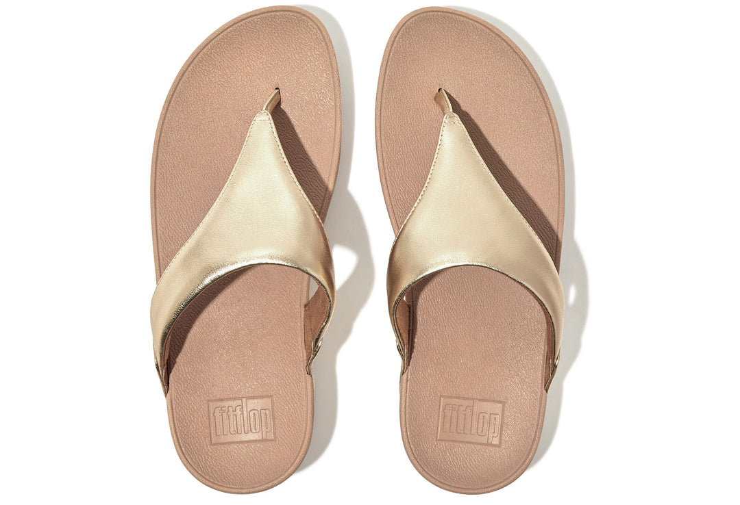 LULU Leather Toe-Post Sandals