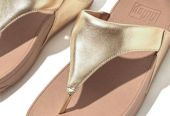 LULU Leather Toe-Post Sandals