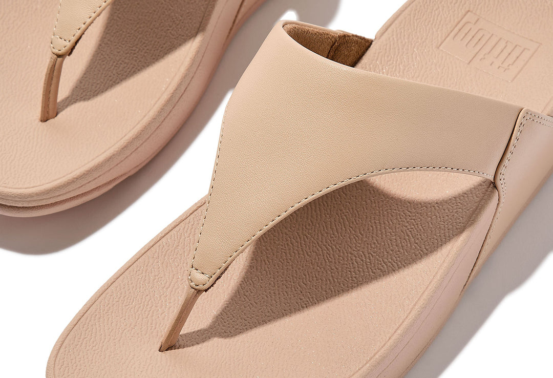 LULU Leather Toe-Post Sandals
