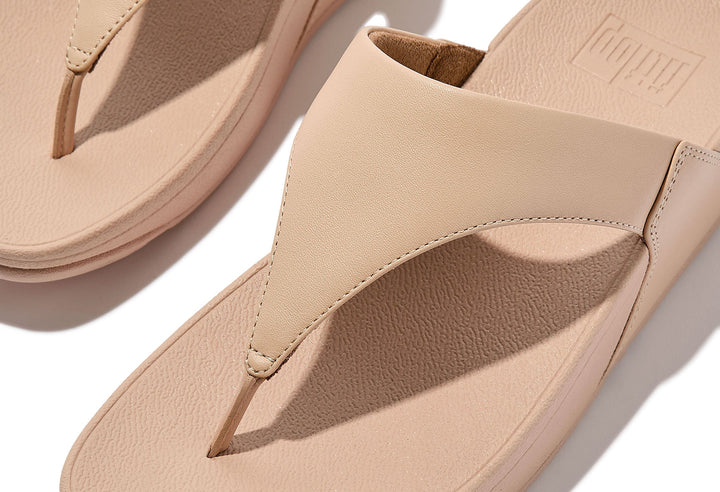 LULU Leather Toe-Post Sandals