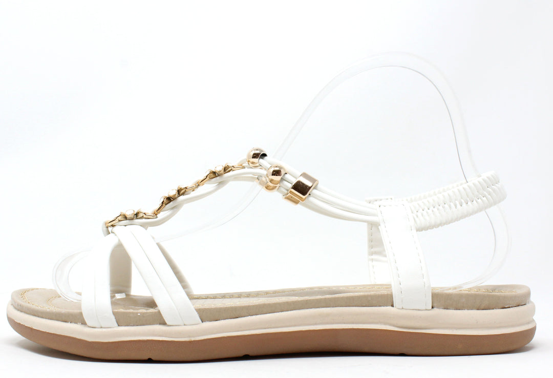 Floral Gem Sandals