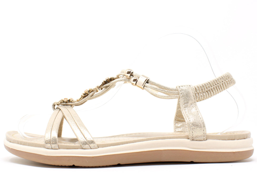 Floral Gem Sandals