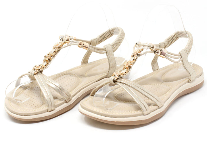 Floral Gem Sandals