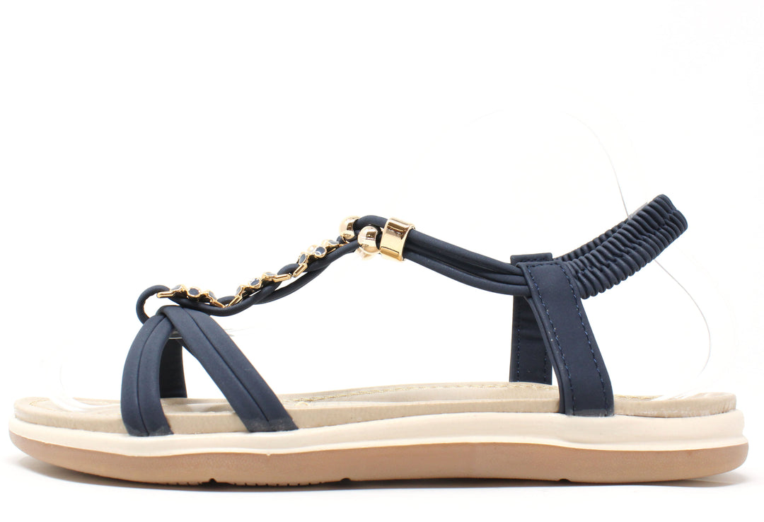 Floral Gem Sandals