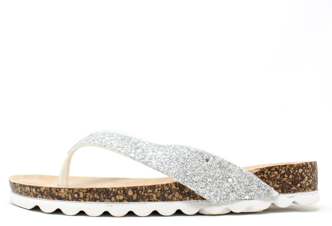 Glitter Flip Flops