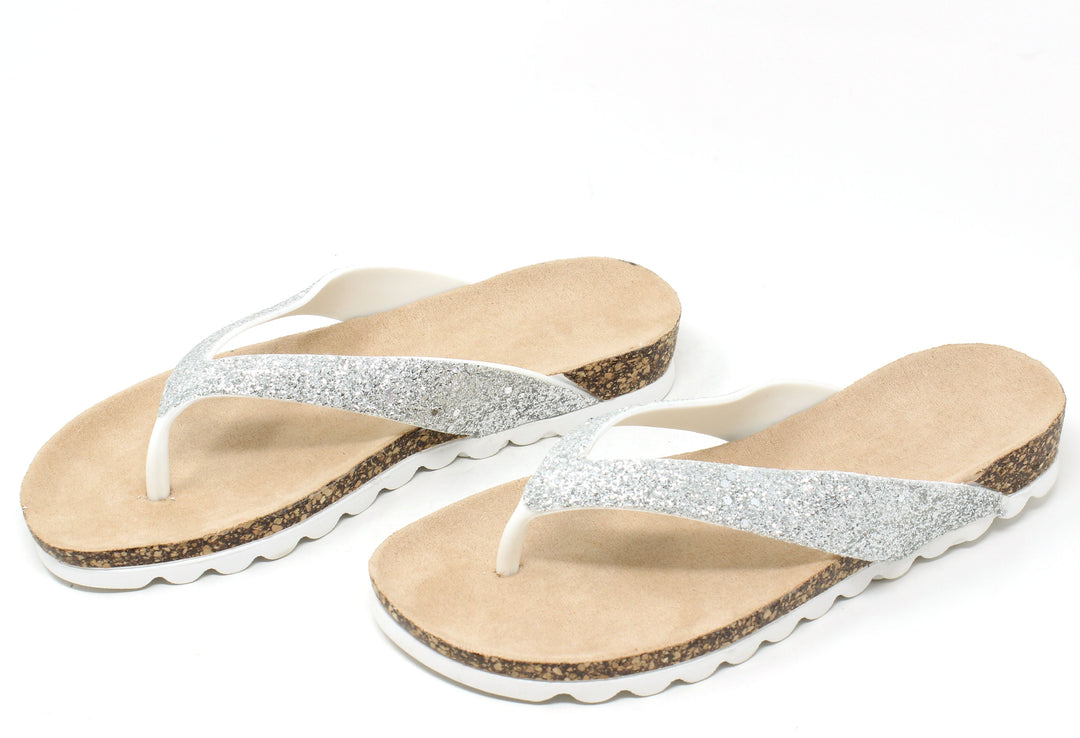 Glitter Flip Flops