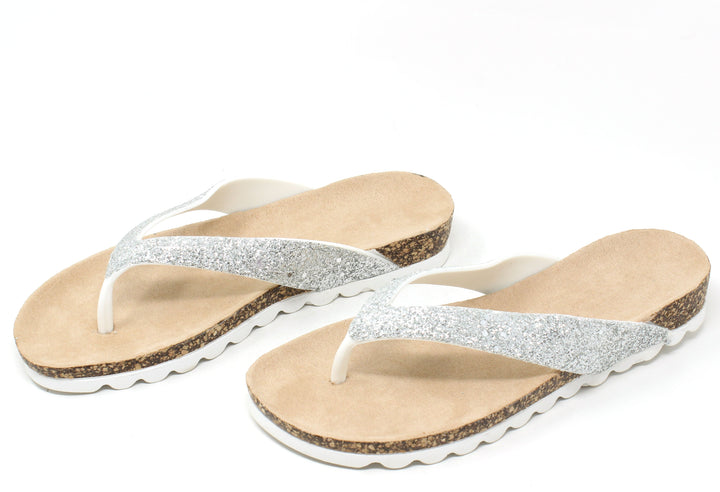 Glitter Flip Flops
