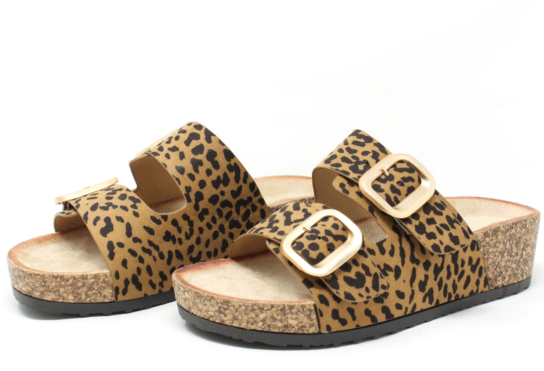 Soft Gold Buckle Sandal