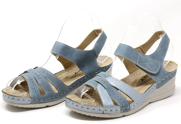 Comfort Cross Strap Sandal