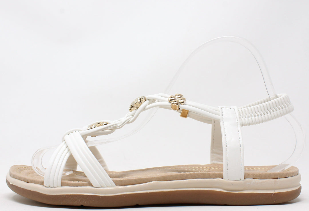 Starfish and Floral Sandals