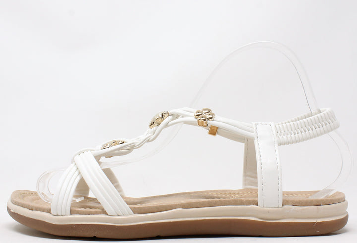 Starfish and Floral Sandals