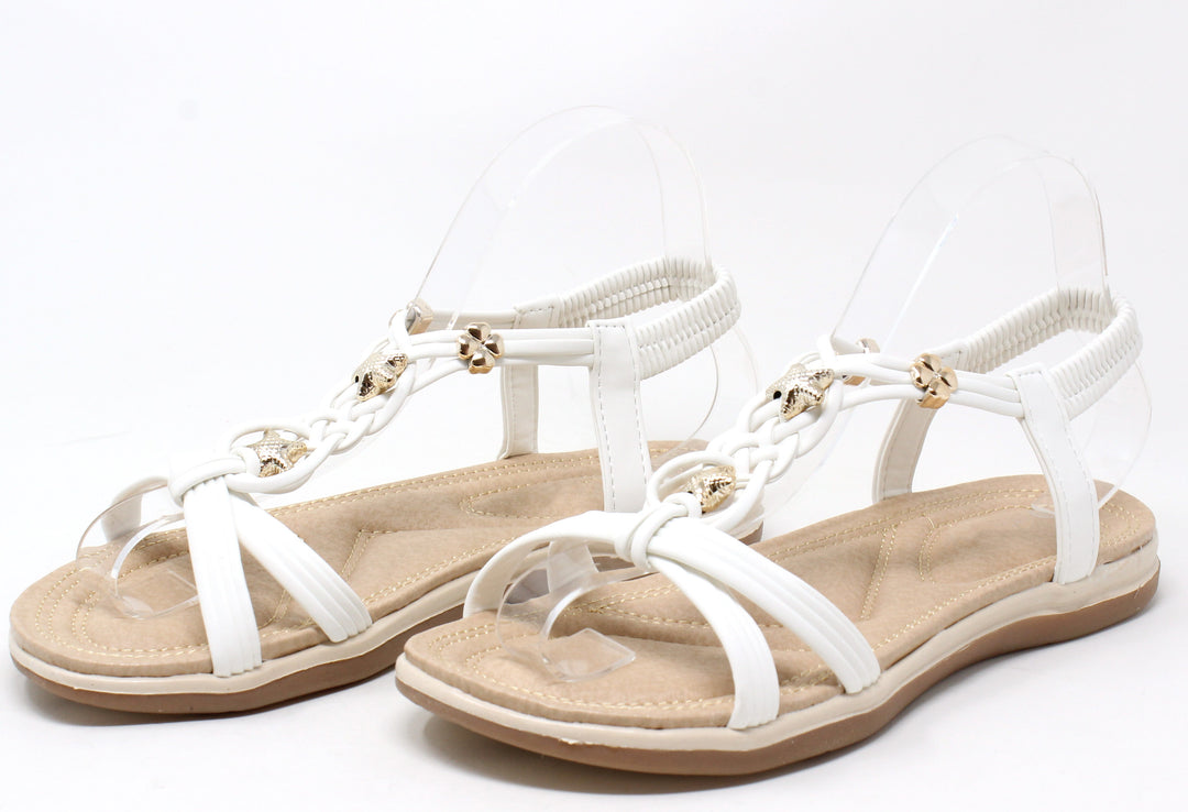 Starfish and Floral Sandals