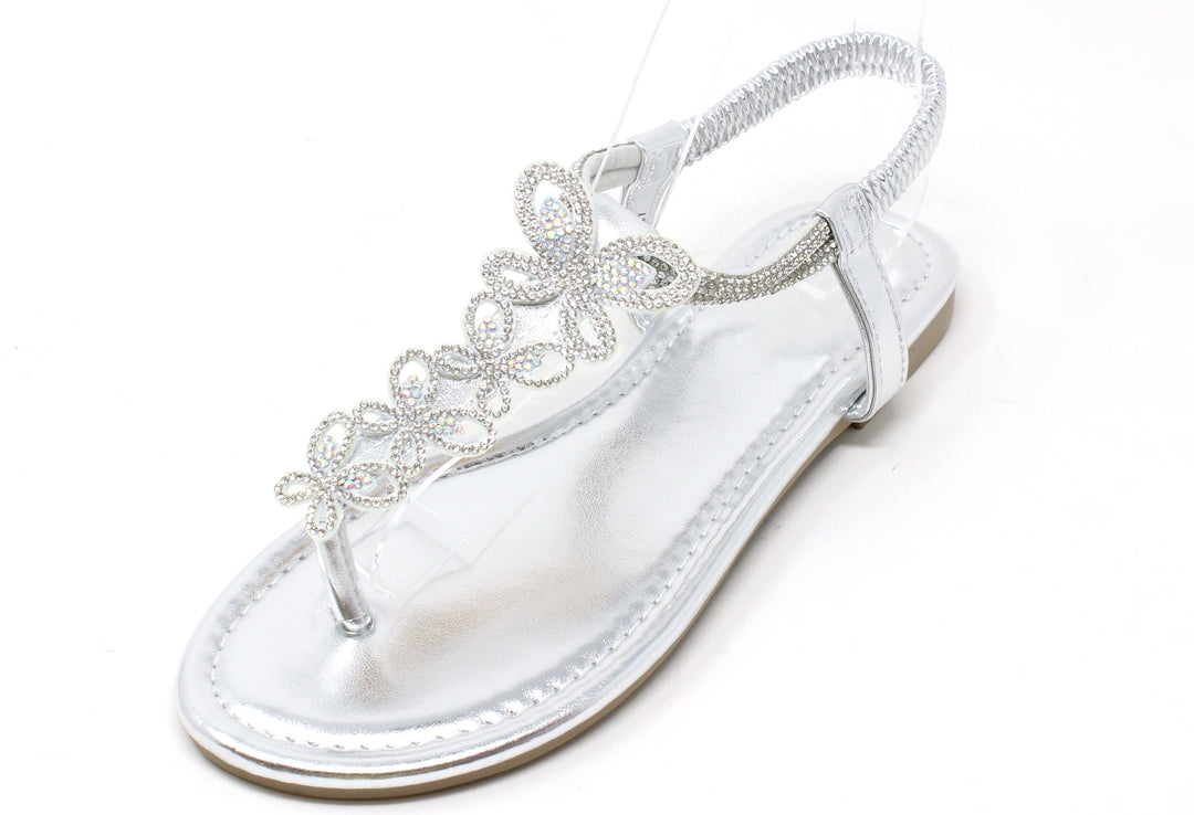 Diamante Butterfly Sandals