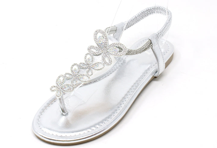 Diamante Butterfly Sandals