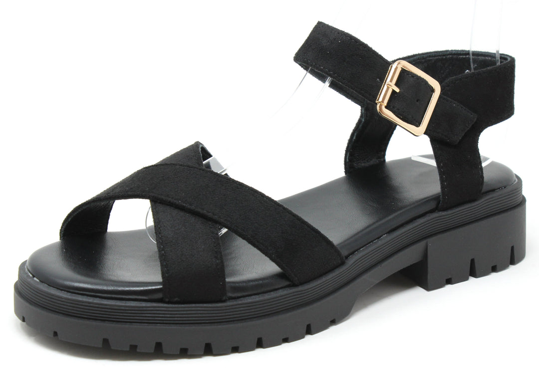 Cross Strap Sandal