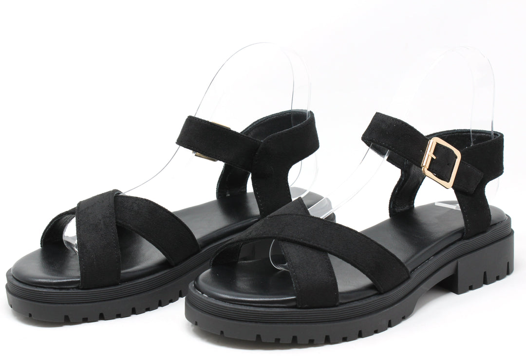 Cross Strap Sandal