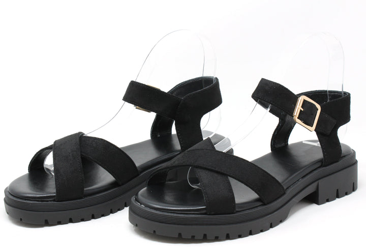 Cross Strap Sandal