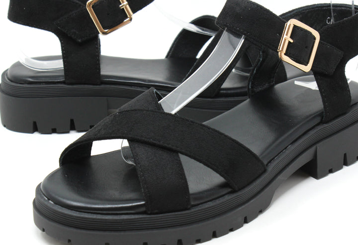 Cross Strap Sandal