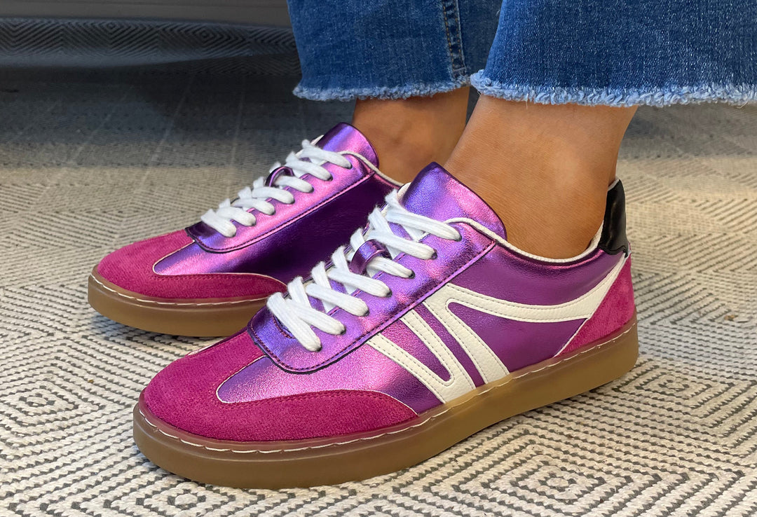 Metallic and Shine Trainers