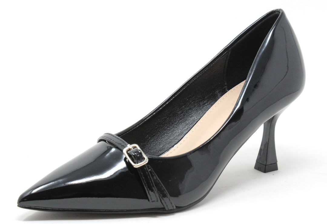 Single Strap Court Heel