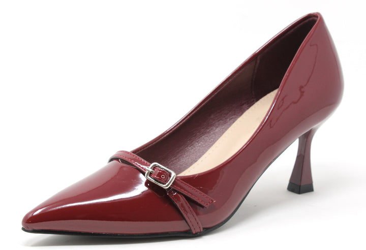 Single Strap Court Heel