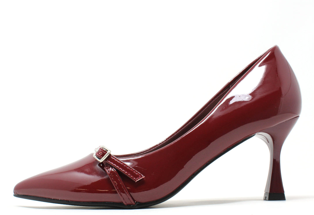 Single Strap Court Heel