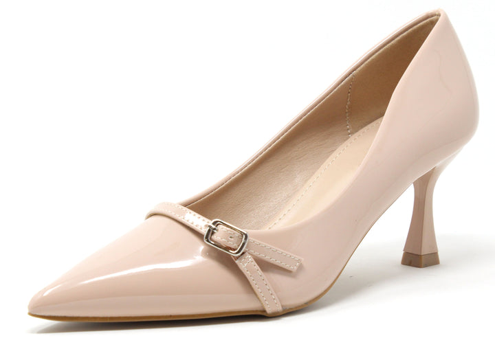 Single Strap Court Heel