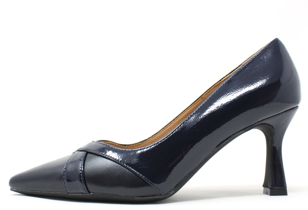 Criss-Cross Heel