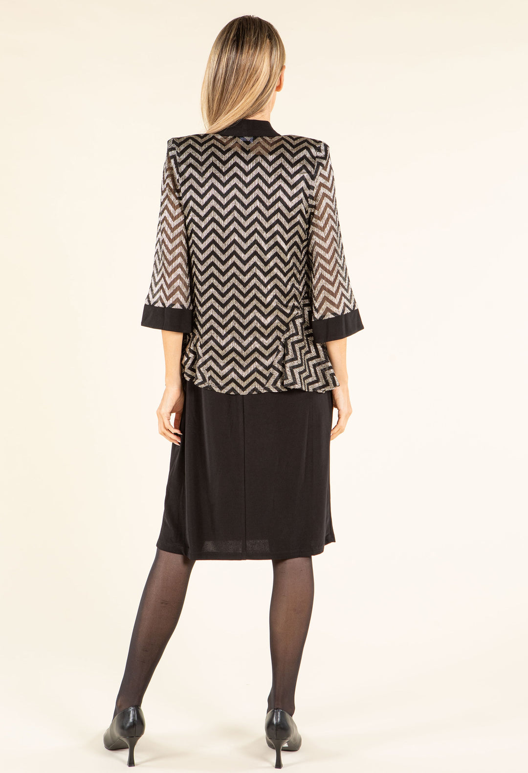 Chevron Jacket & Dress Set