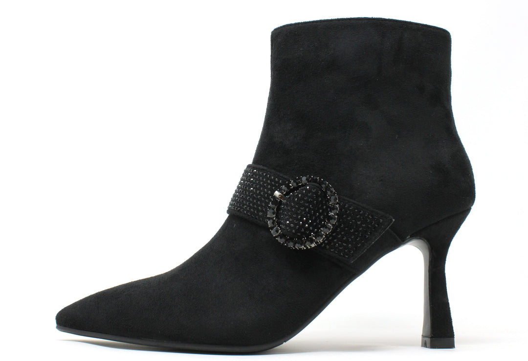 Front Buckle Ankle Boot