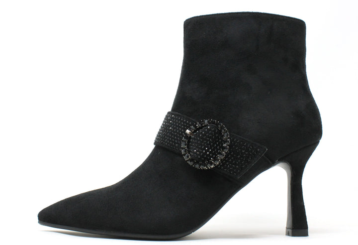 Front Buckle Ankle Boot