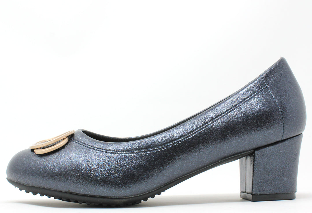 Soft Metallic Heel