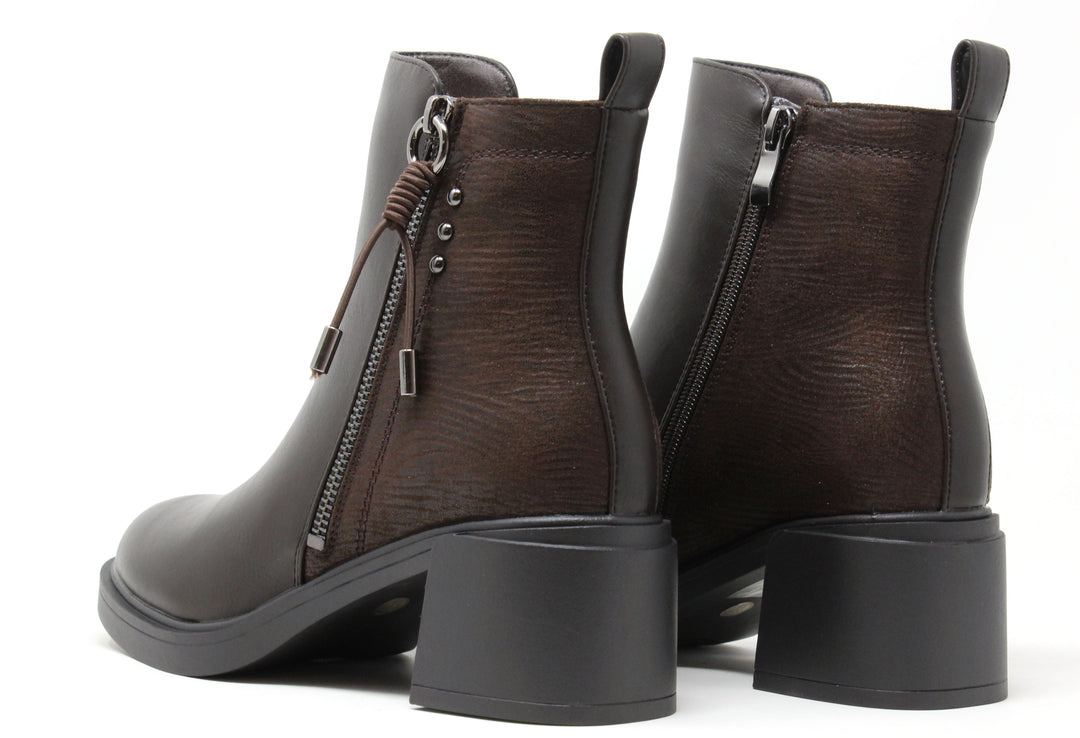 Zip Down Chelsea Boot