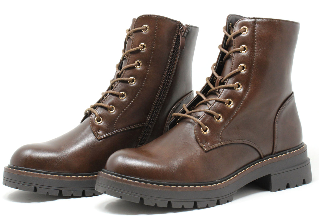 Lace Up Boot