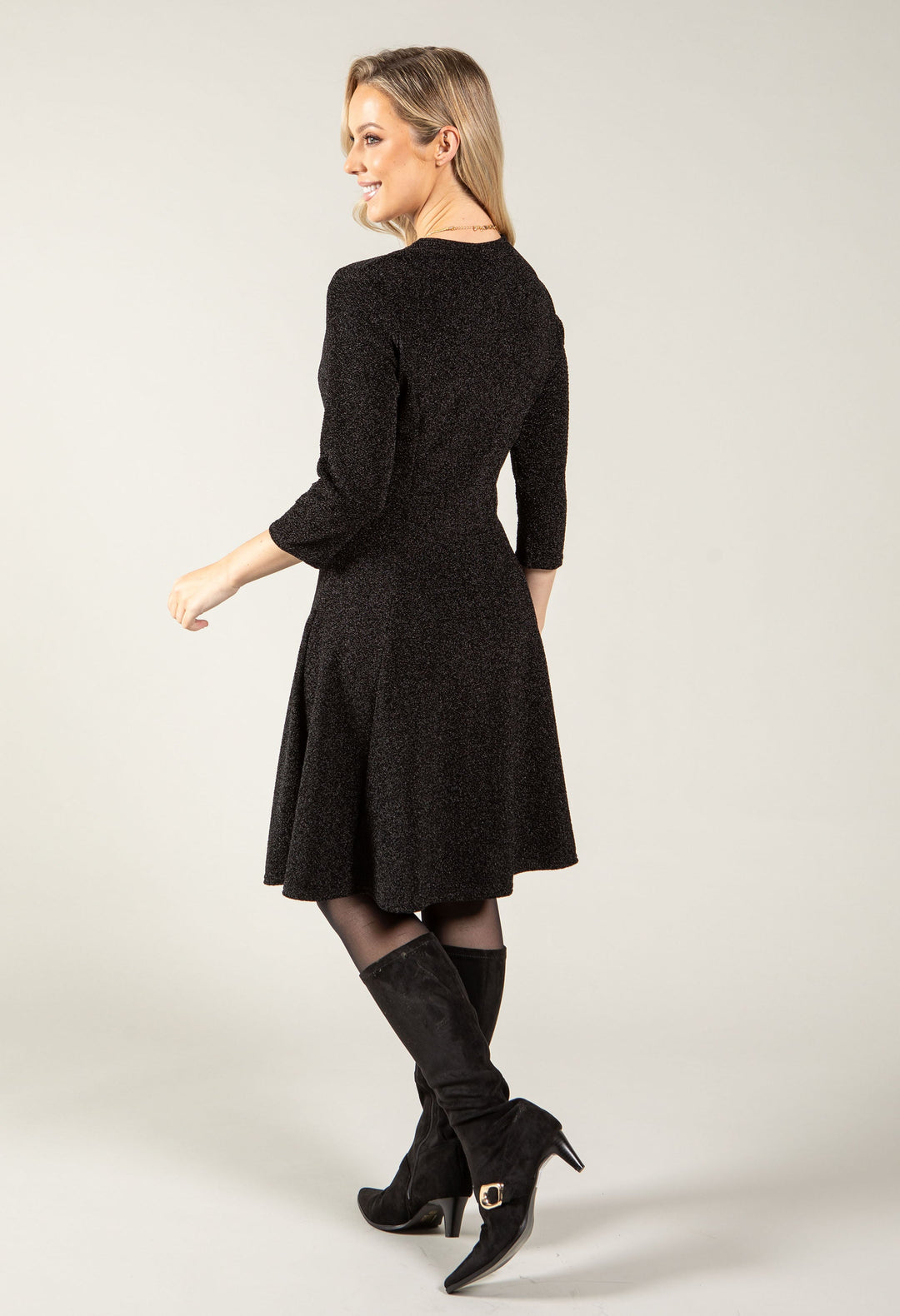 Lyon Scalloped Neckline Dress