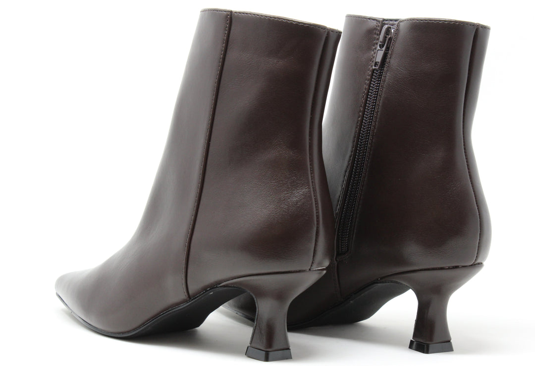 Kitten Heel Ankle Boot