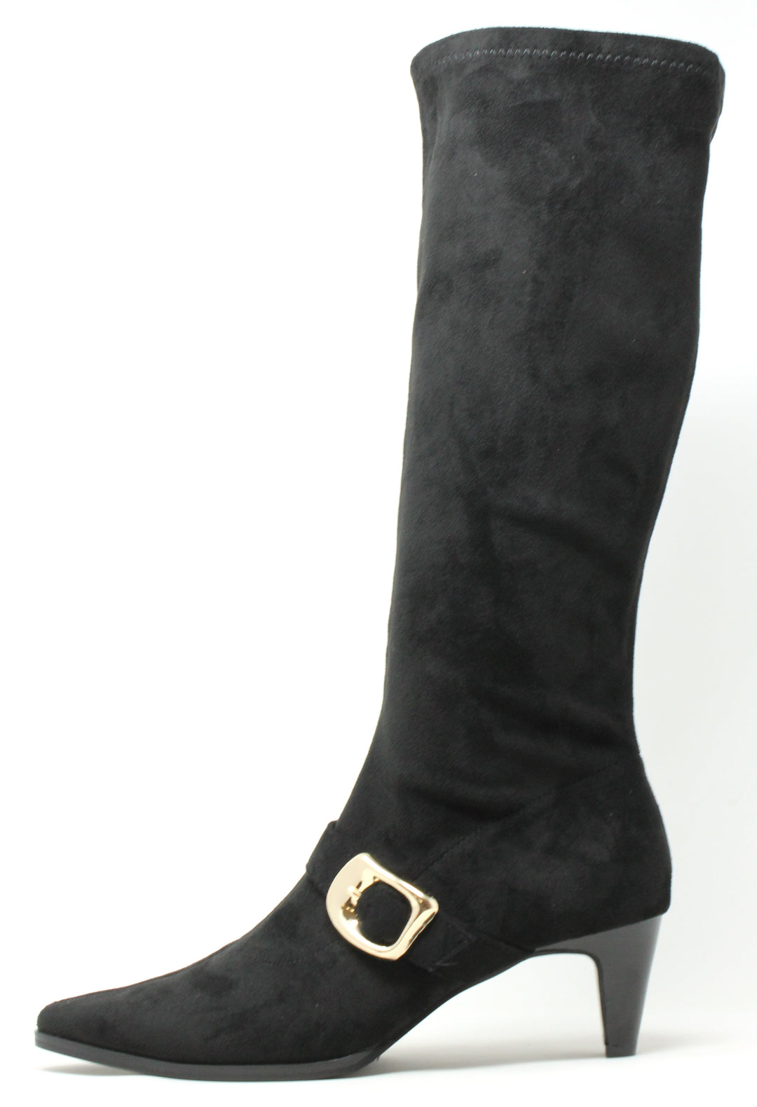 Buckle Knee High Boot