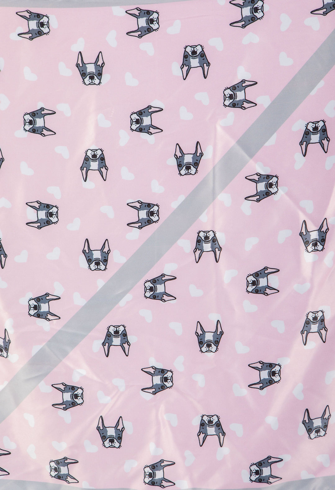 French Bulldog Satin Scarf