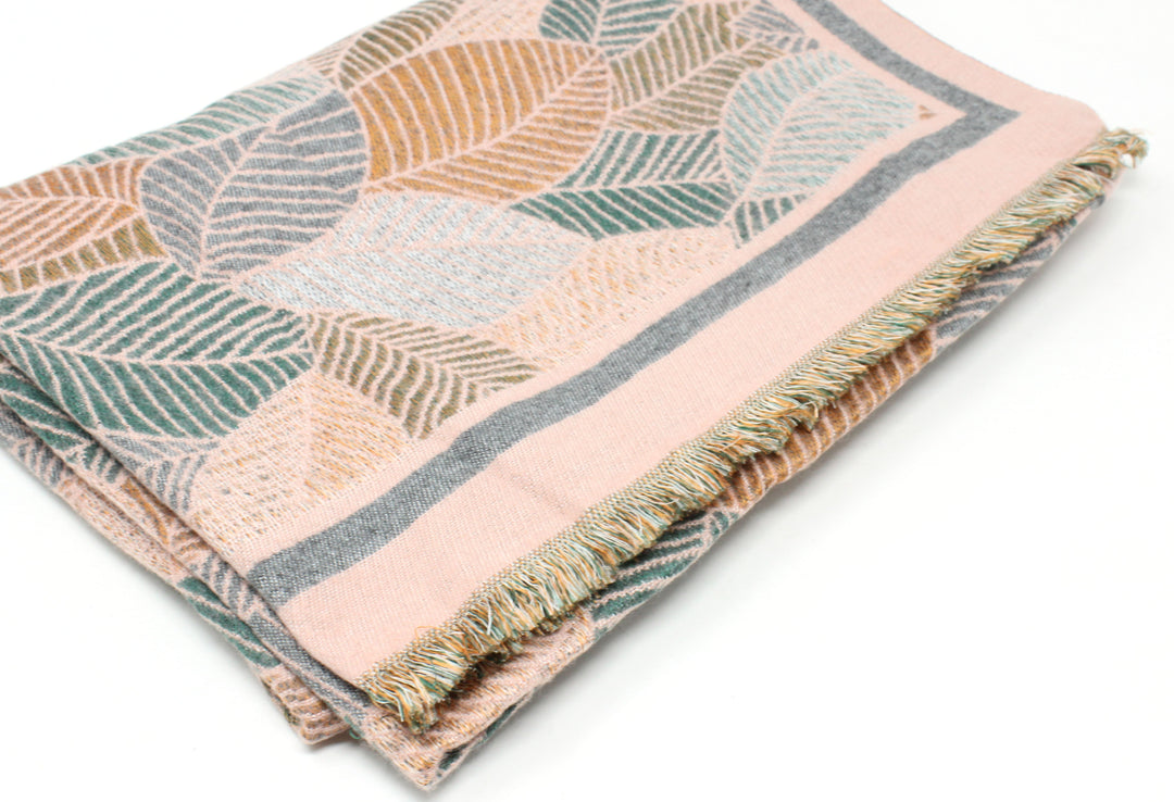 Leaf Print Scarf