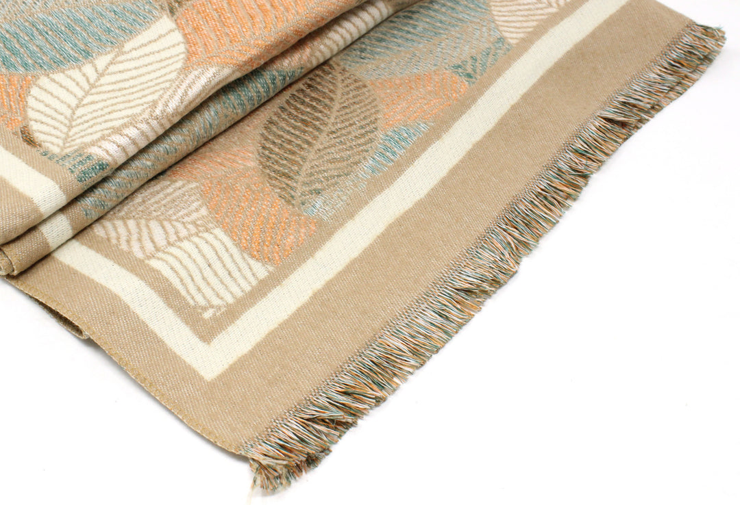 Leaf Print Scarf