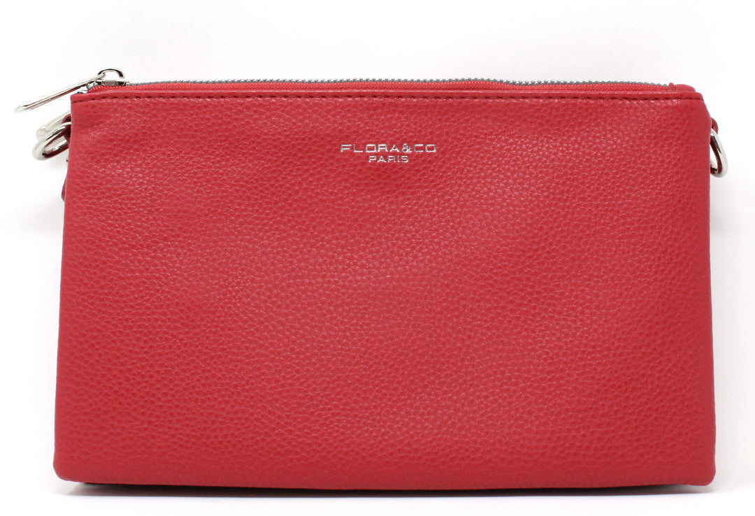 Triple Pocket Crossbody Bag