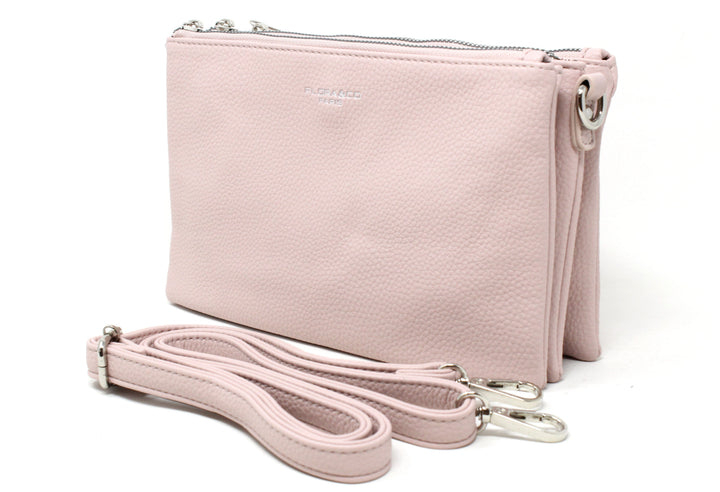 Triple Pocket Crossbody Bag