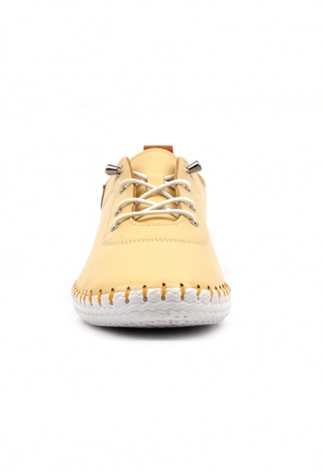 St. Ives Leather Plimsoll