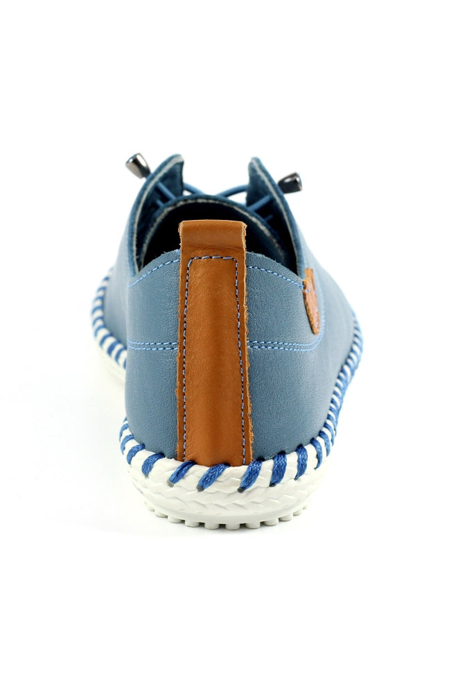 St. Ives Leather Plimsoll