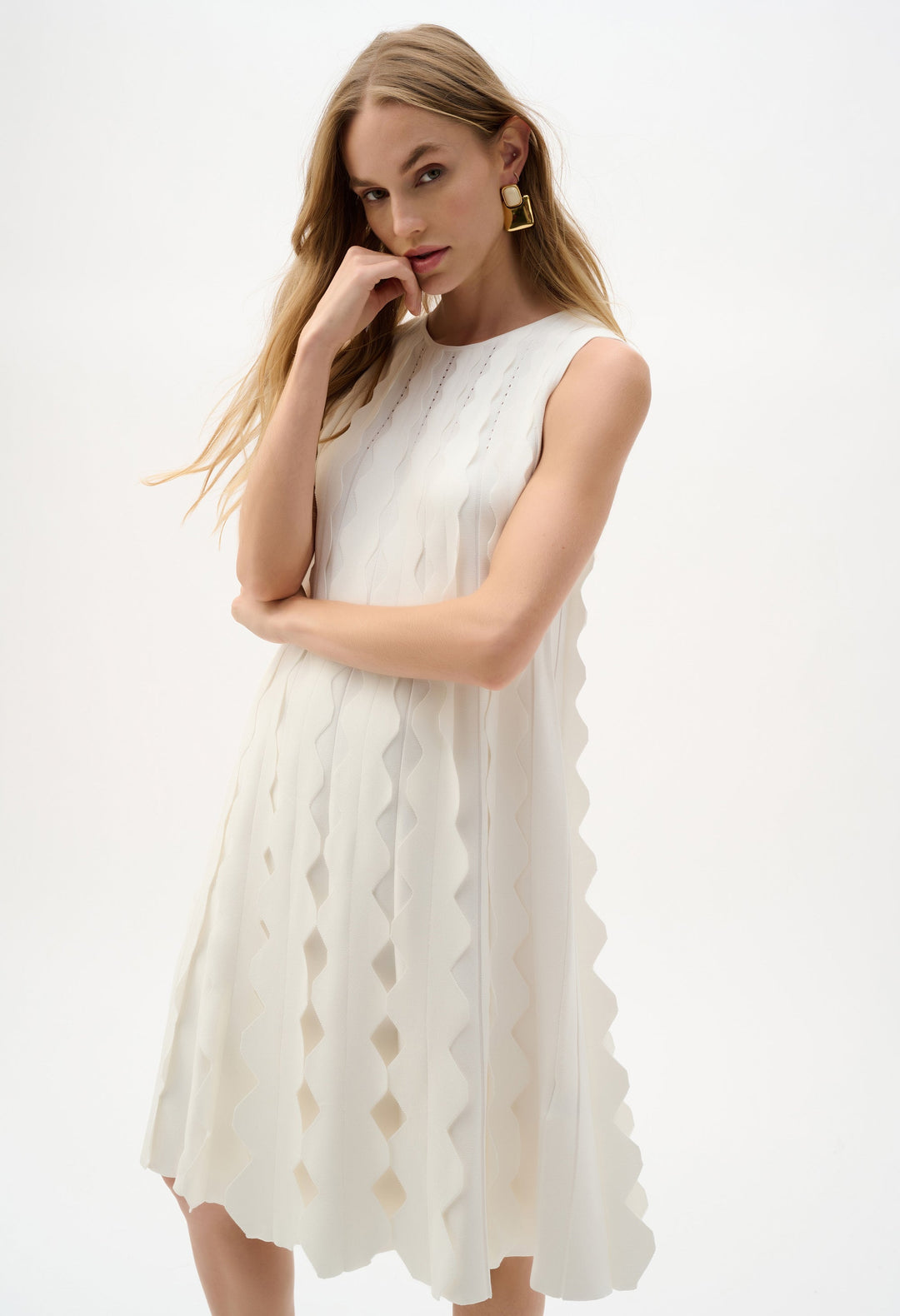 Sleeveless A-line Dress